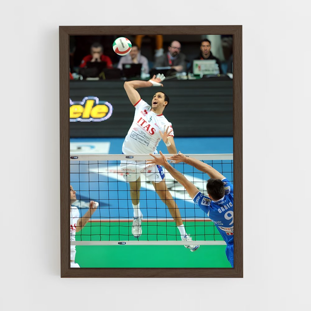 Poster L'Élan du Volley – affiche Volleyball (vue 5)